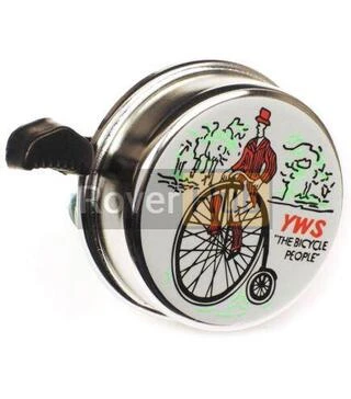 Дзвінок X17 Bicycle People сталь, сріблястий