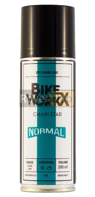 Мастило для ланцюга BikeWorkX Chain Star &ldquo;normal&rdquo; спрей 200 мл.