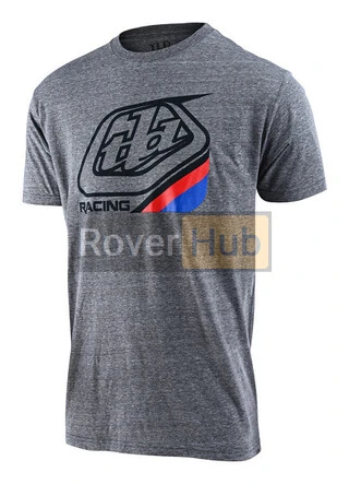 Футболка TLD Precision 2.0 Tee (Vintage Gray/Snow) Розмір S