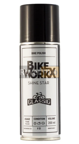 Шампунь BikeWorkX Shine Star спрей 200 мл.