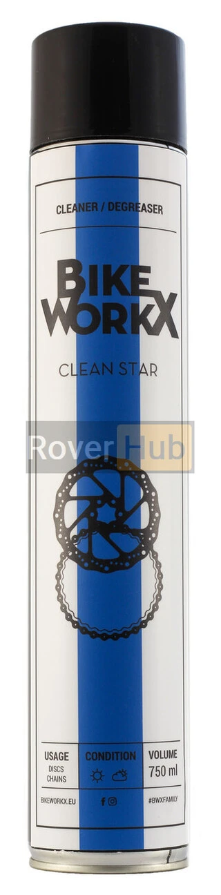 Очищувач BikeWorkX Clean Star спрей 750 мл.