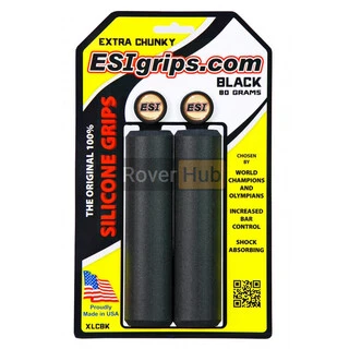 Гріпси ESI Extra Chunky Black (чорні)