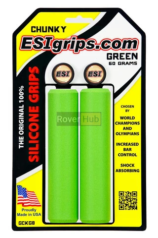 Гріпси ESI Chunky Green (зелені)