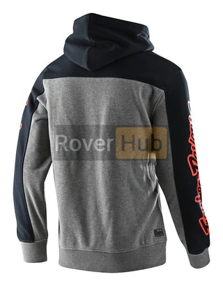 Худі TLD Block Signature PO Hoodie [Gray Heather/Orange] Розмір S