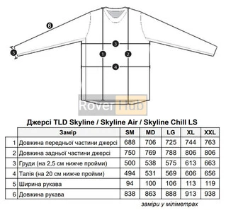 Джерсі TLD Skyline Air S/S Jersey [Factory Walnut/Navy] Розмір M