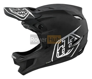 Вело Шолом фуллфейс TLD D4 Carbon [Stealth Black/Silver] Розмір S