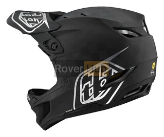 Вело Шолом фуллфейс TLD D4 Carbon [Stealth Black/Silver] Розмір XL