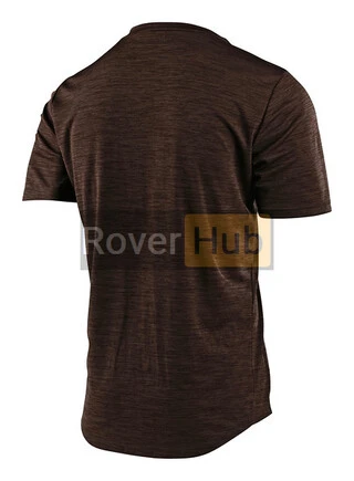 Джерсі TLD Flowline S/S Jersey [Station Heather Dark Moka/Blue] Розмір XL