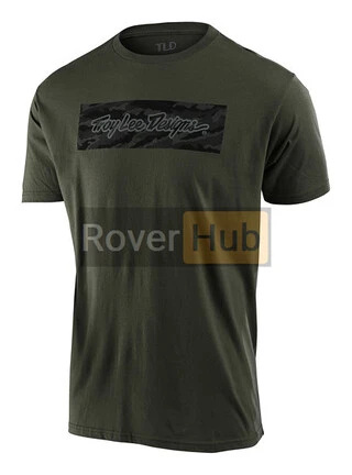 Футболка TLD Signature Block Camo Tee [Surplus Green] Розмір S