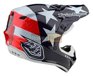 МотоШолом TLD SE4 POLYACRYLITE [FREEDOM RED / WHITE] M