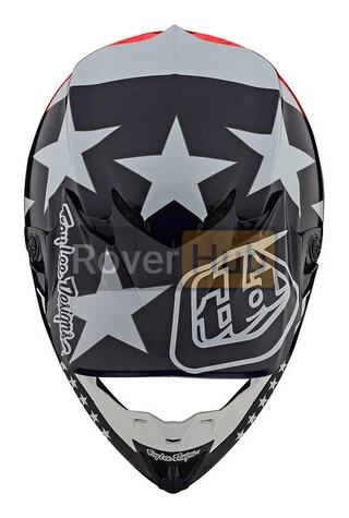 МотоШолом TLD SE4 POLYACRYLITE [FREEDOM RED / WHITE] M