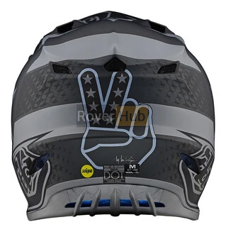 МотоШолом TLD SE4 POLYACRYLITE [FREEDOM BLACK / GRAY] L