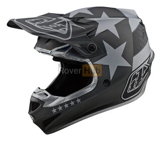 МотоШолом TLD SE4 POLYACRYLITE [FREEDOM BLACK / GRAY] M