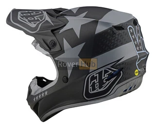 МотоШолом TLD SE4 POLYACRYLITE [FREEDOM BLACK / GRAY] M