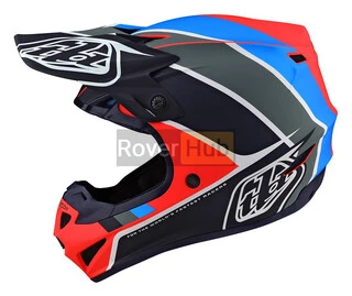 МотоШолом TLD SE4 POLYACRYLITE [BETA ORANGE / NAVY] M