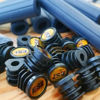 Заглушки керма ESI Bar Plug Blue, сині