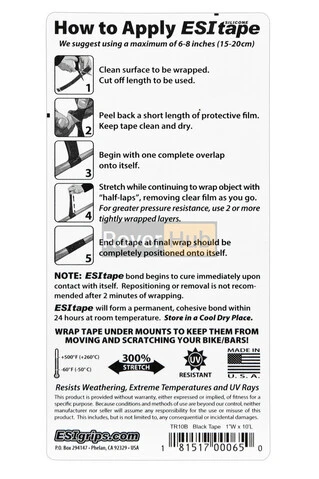 Силіконова стрічка ESI Silicon Tape Roll (1м) Red
