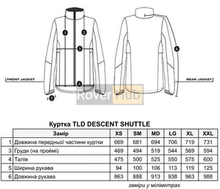 Куртка TLD SHUTTLE JACKET [BLACK] Розмір L