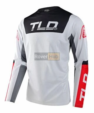 Джерсі TLD Sprint Jersey Fractura [Charcoal Glo Red] S