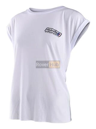 Футболка TLD WOMENS GO FASTER SS TEE; WHITE L