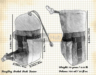 Сумка на кермо KasyBag Pocket Pack Junior (годівниця) Denim