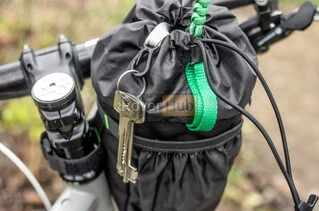 Сумка на кермо KasyBag Pocket Pack One hand (кормушка) Black-Green