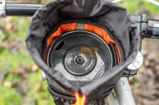 Сумка на кермо KasyBag Pocket Pack One hand (годівниця) Black-Orange