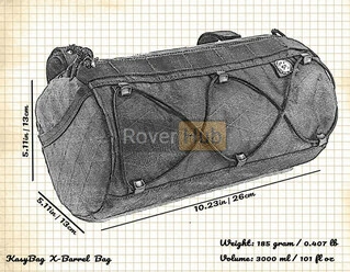 Сумка на кермо KasyBag X-Barrel Bag Colorfull
