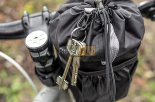 Сумка на кермо KasyBag Pocket Pack One hand (кормушка) Black-Gray