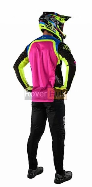 Джерсі TLD Sprint Jersey Fractura [BLk/Yellow] 2X