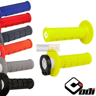 Мото гріпси ODI HALF-WAFFLE MX V2 Lock-On Graphite