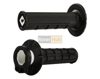 Мото гріпси ODI HALF-WAFFLE MX V2 Lock-On Black