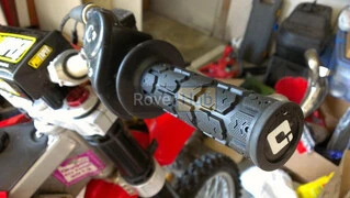 Мото гріпси ODI MX V2 Lock-On; Rogue Grip Graphite