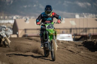 Мото кермо ODI MX Handlebars, Podium FLIGHT, Hon/Kaw Red