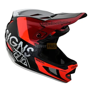 Вело Шолом TLD D4 COMPOSITE HELMET [Qualifier Silver/Red] M