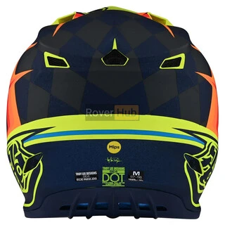 МотоШолом TLD SE4 POLYACRYLITE [WARPED YELLOW] L