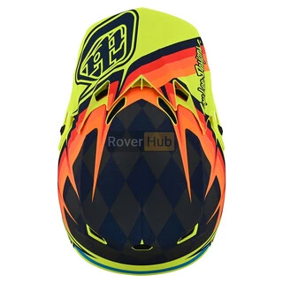 МотоШолом TLD SE4 POLYACRYLITE [WARPED YELLOW] L