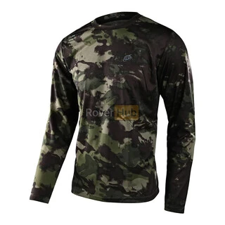 Джерсі TLD FLOWLINE LS JERSEY COVERT [ARMY GREEN] XL