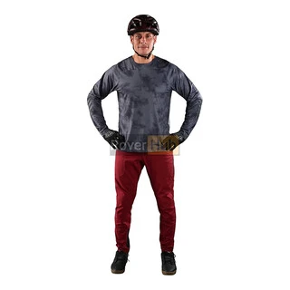 Джерсі TLD SKYLINE LS CHILL JERSEY [TIE DYE CHARCOAL] L