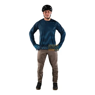 Джерсі TLD SKYLINE LS CHILL JERSEY WAVES [DARK SLATE BLUE] M