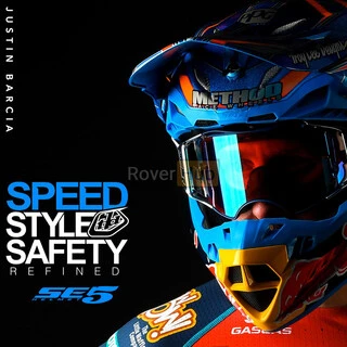 Мото Шолом TLD SE5 Carbon Helmet [Team Red] MD