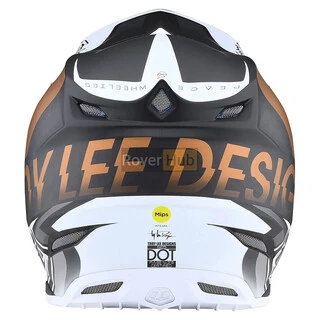 Мото Шолом TLD SE5 Carbon Helmet [QUALIFIER WHITE / BRONZE] MD