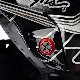 Мото Шолом TLD SE5 Carbon Helmet [QUALIFIER WHITE / BRONZE] LG