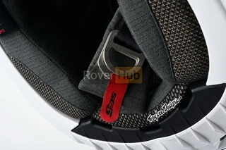 Мото Шолом TLD SE5 Carbon Helmet [QUALIFIER WHITE / BRONZE] LG