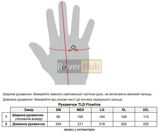 Вело рукавички TLD FLOWLINE GLOVE MONO [BLACK] LG