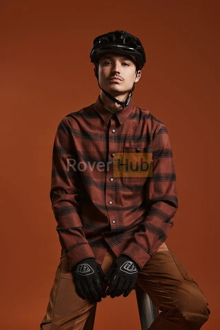 Сорочка TLD GRIND FLANNEL STRIPE [RUSSET] SM