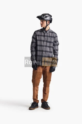 Сорочка TLD GRIND FLANNEL STRIPE [CARBON] LG