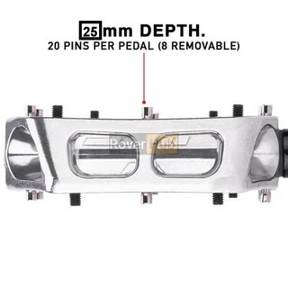 Педалі DMR V8 Classic DU Silver