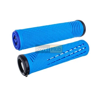 Грипси ODI CF Grip v2.1 Lock-On Blue / White