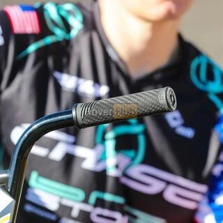 Грипси ODI CF Grip v2.1 Lock-On Red / White